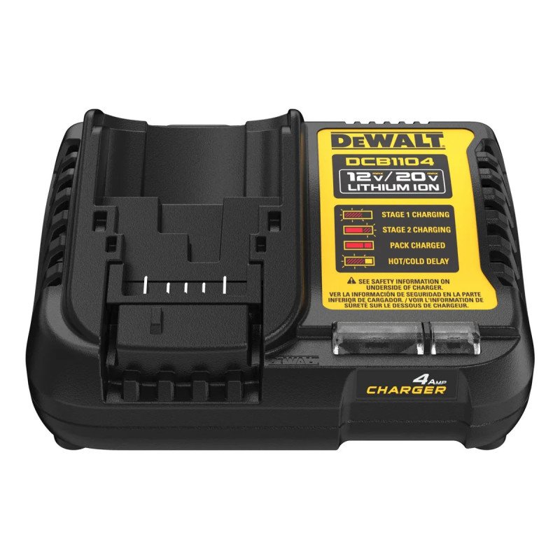 Cargador Rápido Dewalt dcb1104 12v/20v max