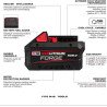 Bateria Milwaukee M18 FORGE 8.0