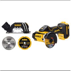 Esmeril / cortadora inalámbrica 3" Dewalt XR DCS438B 20V - Solo herramienta