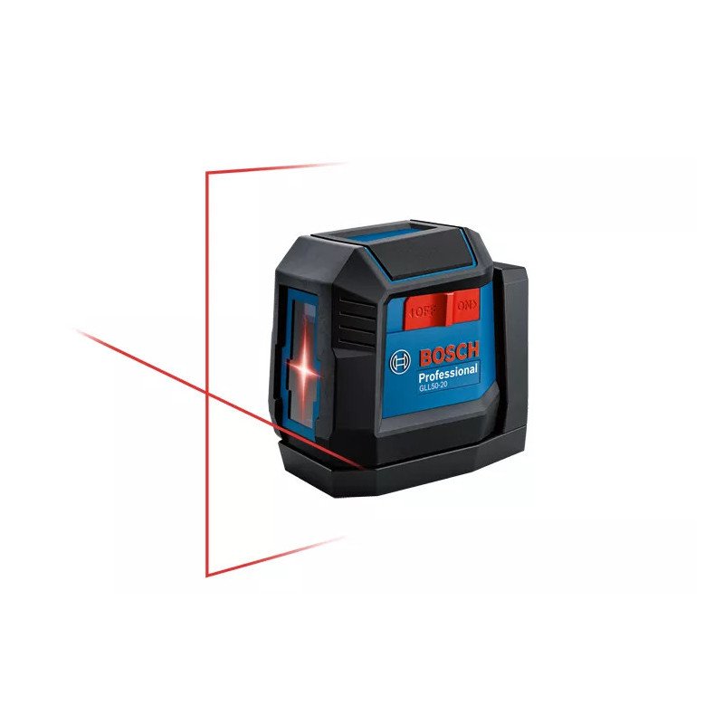 Nivel laser de línea cruzada Bosch GLL50-20  15 Metros