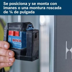 Nivel laser de línea cruzada Bosch GLL50-20  15 Metros
