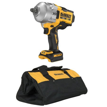 Llave de impacto Alto torque 1/2" Dewalt XR 20V DCF961b 2500Nm + Bolso de Transporte