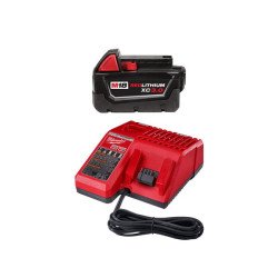 Kit de inicio  Bateria M18 5AH y cargador M18/M12 Milwaukee 48-5950