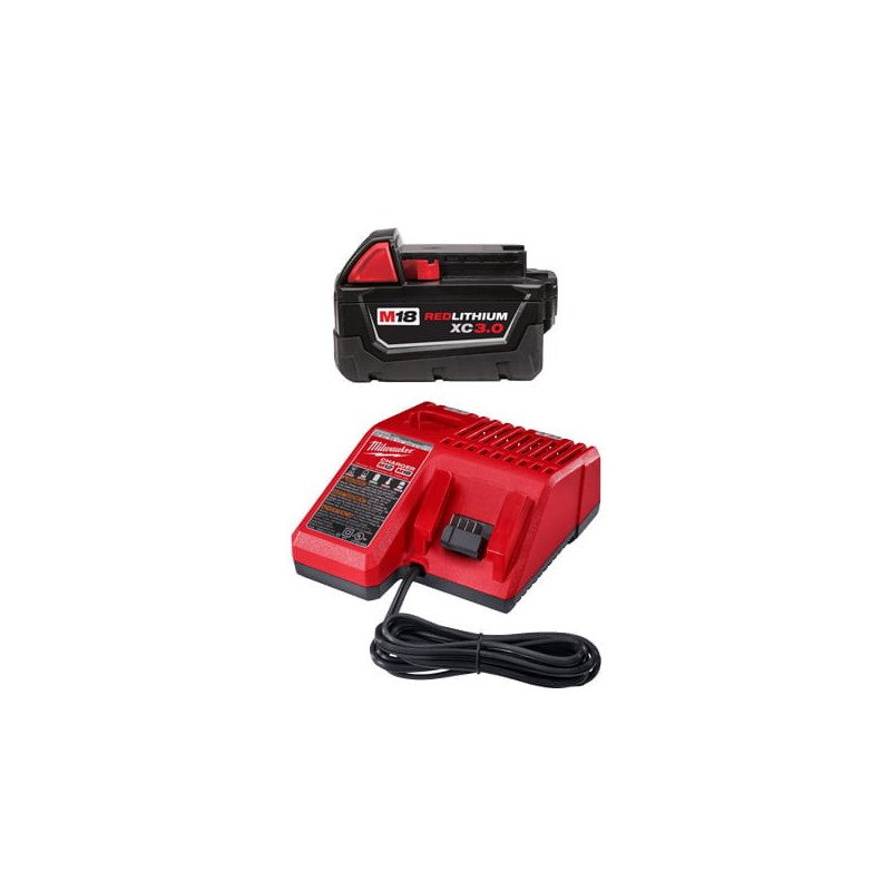 Kit de inicio  Bateria M18 5AH y cargador M18/M12 Milwaukee 48-5950