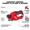 Cepillo inalambrico de 2" Milwaukee M12 Brushless 2524-20