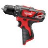 Taladro atornilaldor inalambrico 10mm Milwaukee M12 2407-20