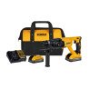 Kit Rotomartillo SDS PLUS Dewalt 20V DCH133H2 c/ baterías powerstack 5Ah