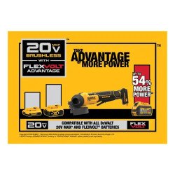 Esmeril Inalámbrico Dewalt 20v Flexvolt Advantage DCG416b