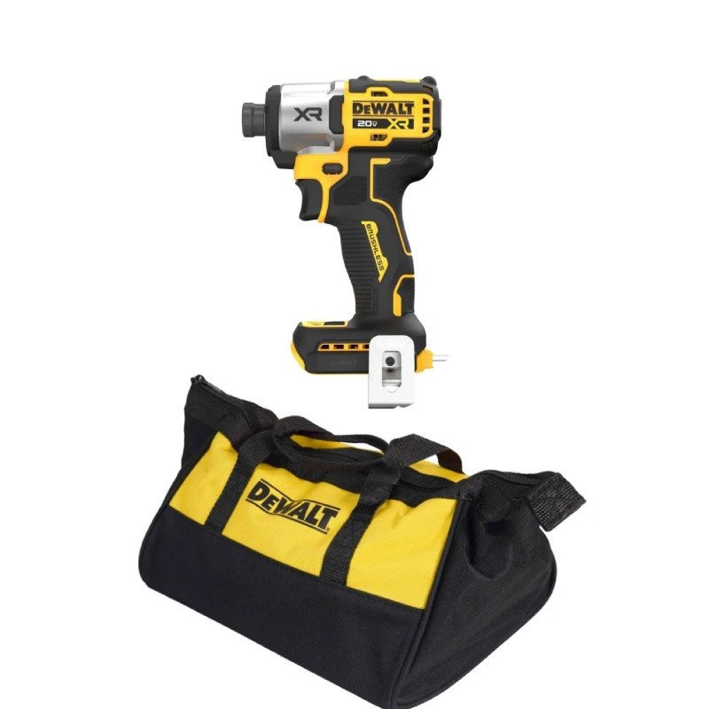 Atornillador De Impacto inalámbrico 1/4" Dewalt XR DCF845B 20v + bolso de transporte