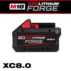 Kit Bateria Milwaukee M18 FORGE 8Ah + Cargador Rápido 48-59-1881