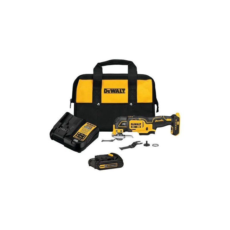 Kit multiherramienta Oscilante DEWALT XR 20v max DCS356C1