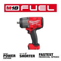 Llave de Impacto de Alto Torque Milwaukee M18 Fuel 2967-20 1/2" Nueva Gen - Solo Herramienta